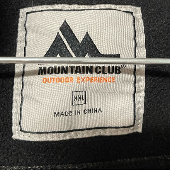 Mountain Club Mens Full Zip Jacket Tan and Gray color Size XXL - Picture 6 of 6